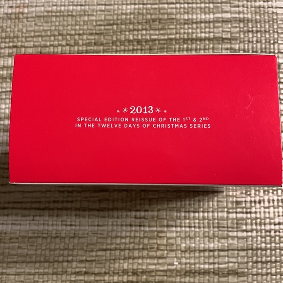 Hallmark Keepsake Twelve Days of Christmas 2 Christmas Tree Ornaments ~ NEW - Picture 4 of 5